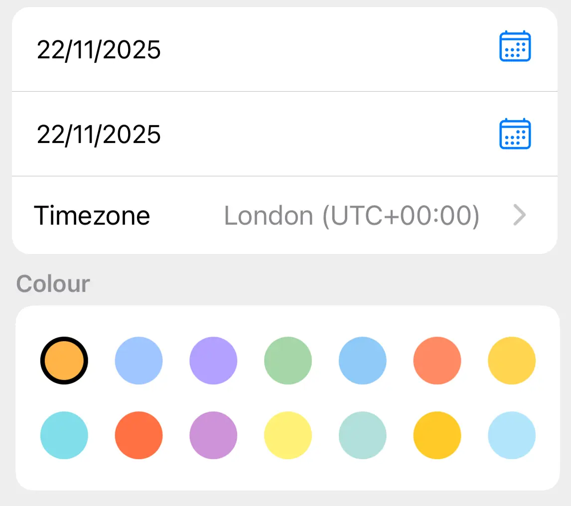 Configura eventos y horarios personalizados con Gesynced